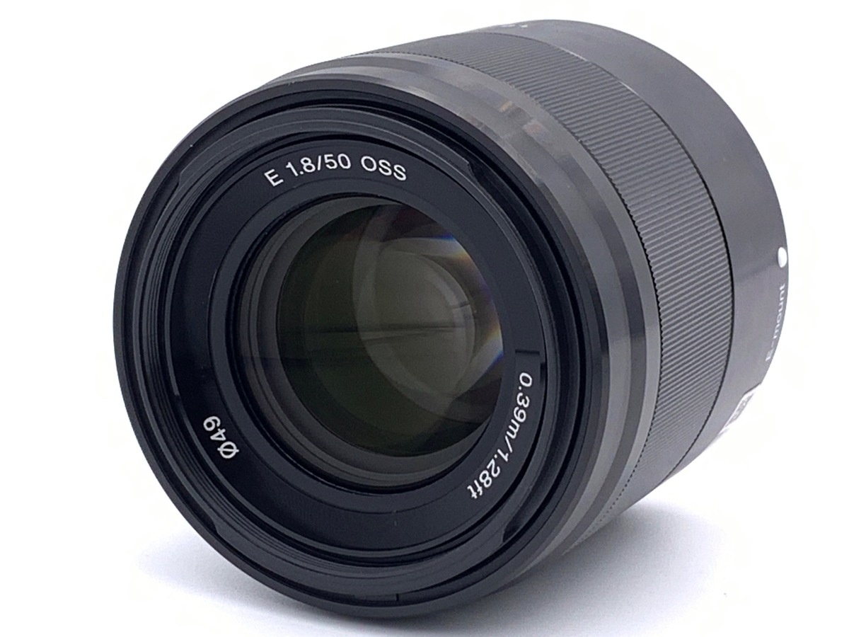 中古：B(並品)】ソニー E 50mm F1.8 OSS [SEL50F18B] ブラック