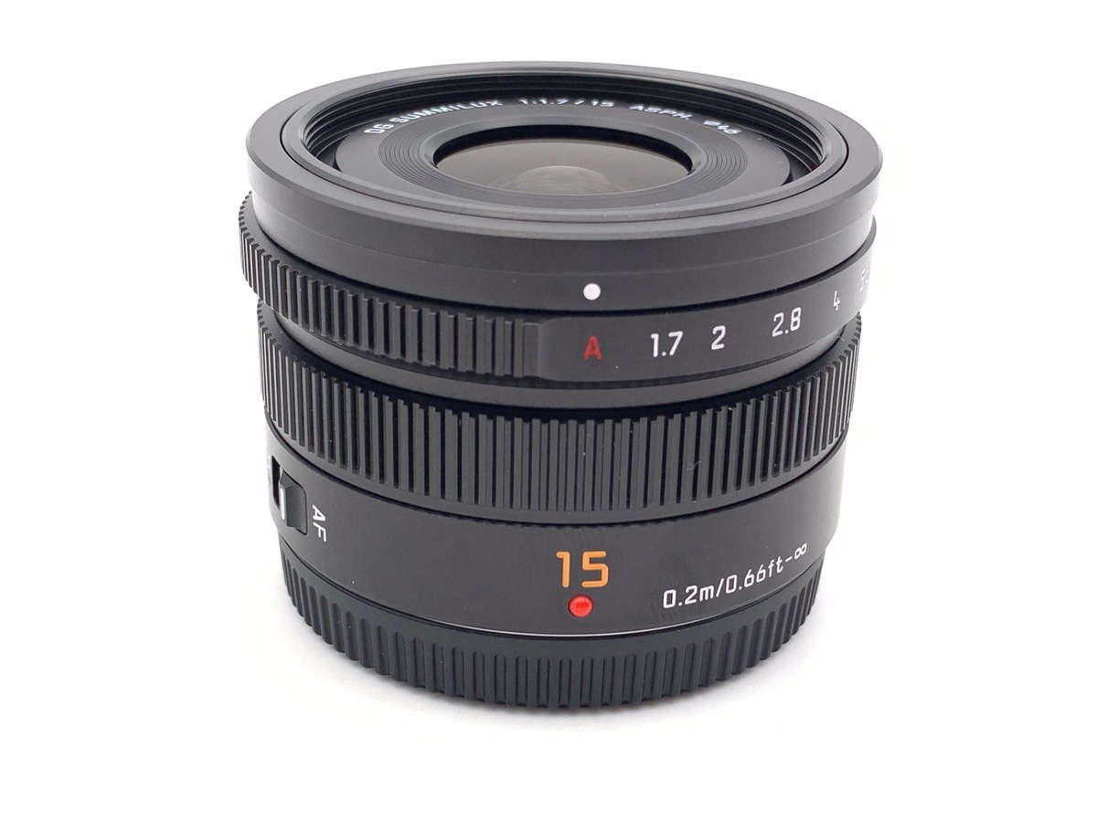 LEICA DG SUMMILUX 15mm/F1.7 ASPH. H-X015-K [ブラック] 中古価格比較