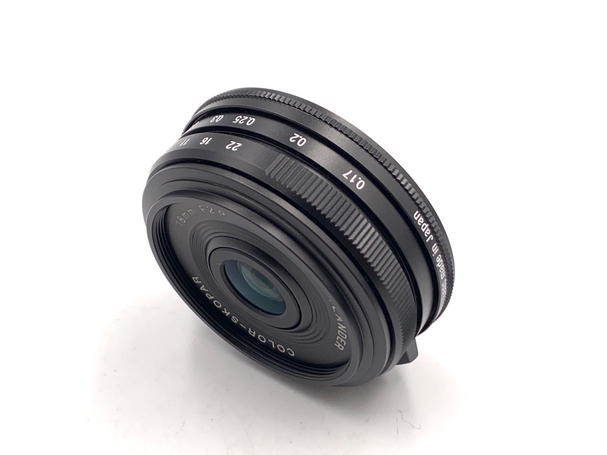 コシナ フォクトレンダー COLOR-SKOPAR 18mm F2.8 Aspherical Xマウント用 ブラック