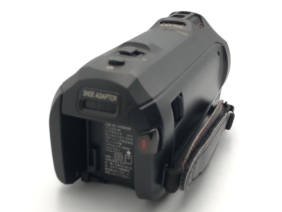 中古】パナソニック デジタル4Kビデオカメラ HC-VX985M-K ブラック