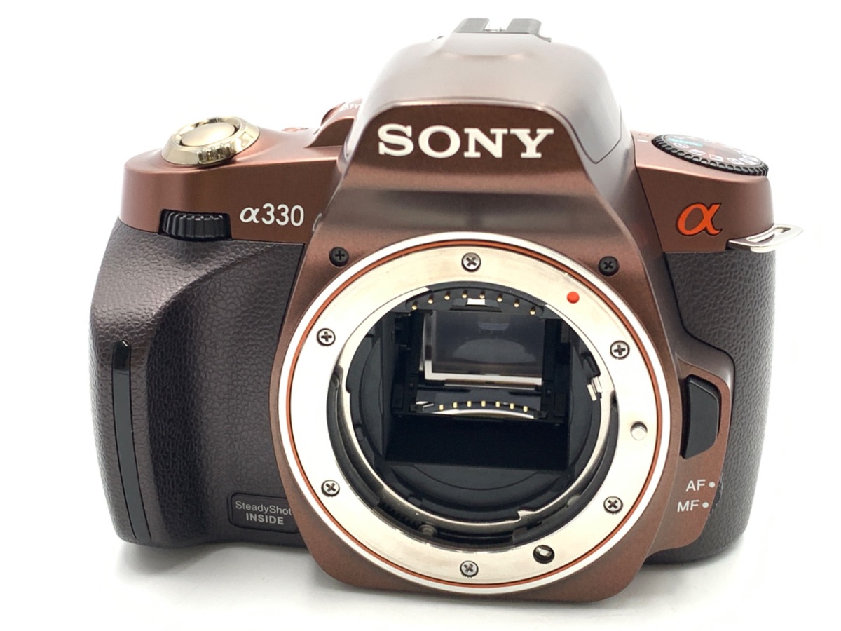 中古：B(並品)】ソニー α330 ボディ ブラウン [DSLR-A330