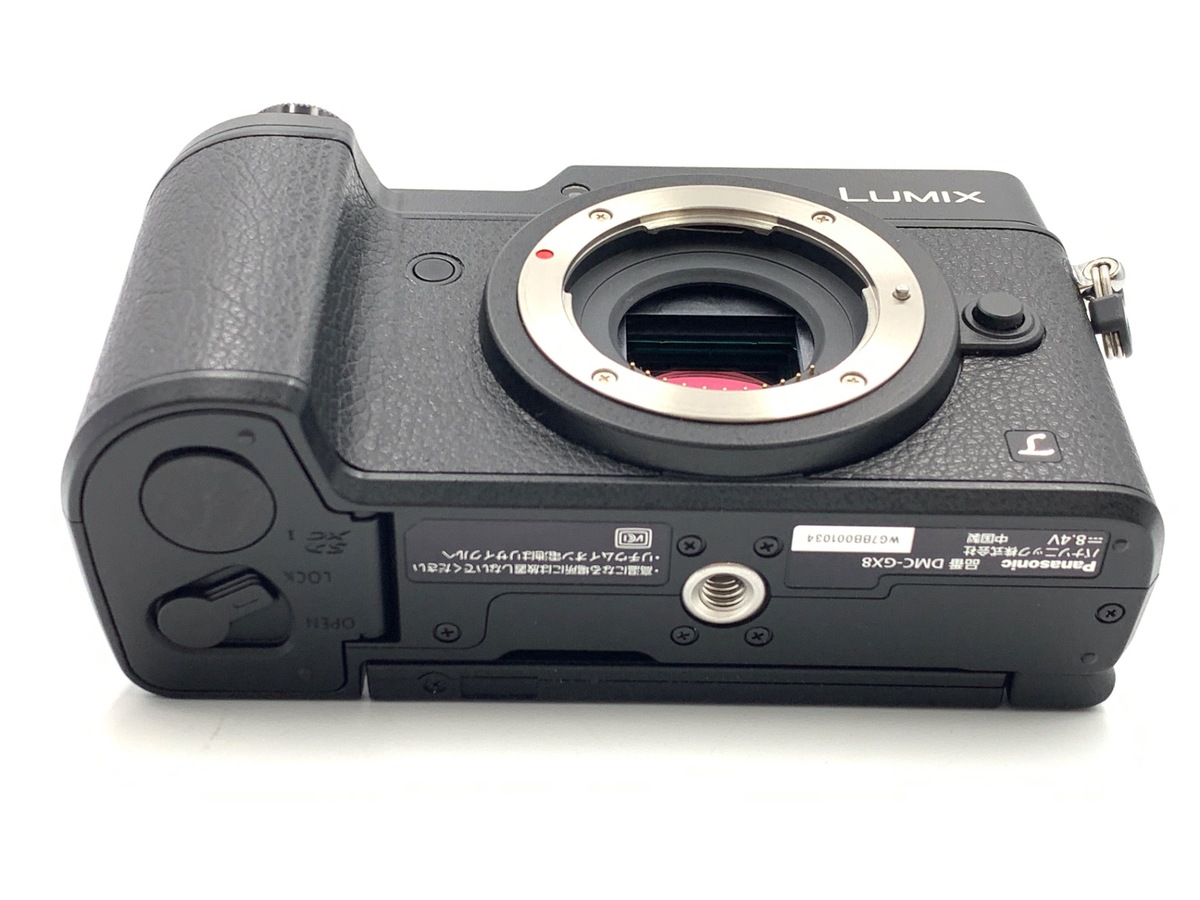 中古：A(美品)】パナソニック LUMIX DMC-GX8-K ボディ ブラック