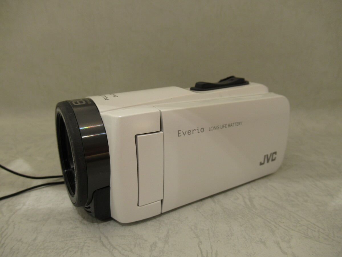 JVC GZ-F270 ビデオカメラ 本体 GZ-F270 ビデオカメラ Everio（エブリオ） ホワイト [フルハイビジョン