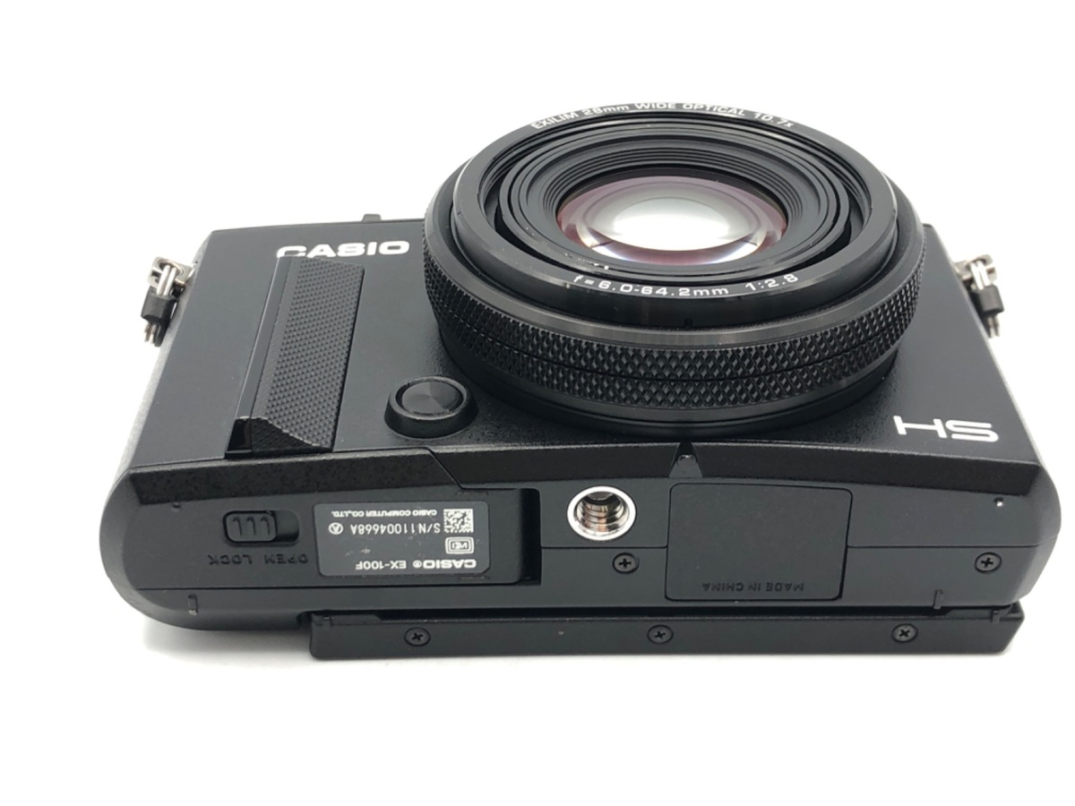 中古：AB(良品)】カシオ EXILIM EX-100F BK ブラック | 2445350030334