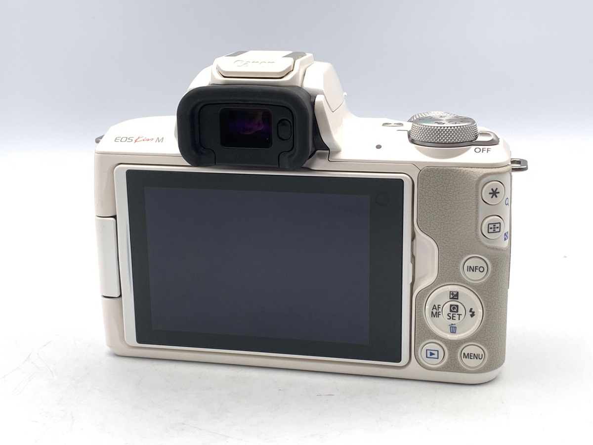 【中古】キヤノン EOS Kiss M ボディ ホワイト