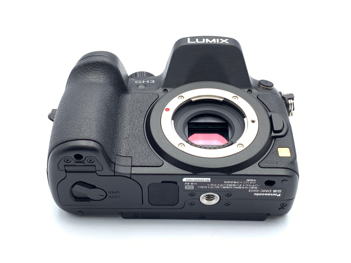 中古：A(美品)】パナソニック LUMIX DMC-GH3-K ボディ ブラック