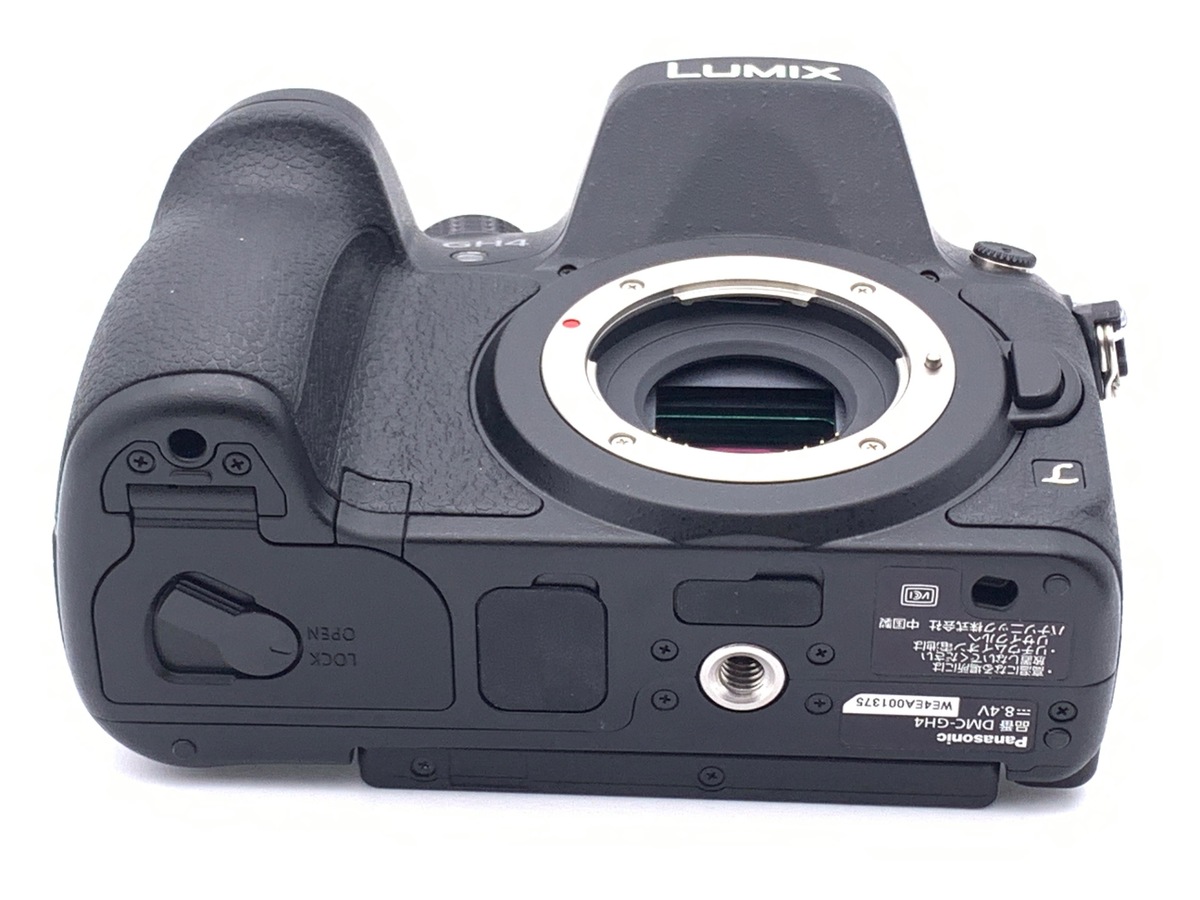 中古：A(美品)】パナソニック LUMIX DMC-GH4-K ボディ ブラック