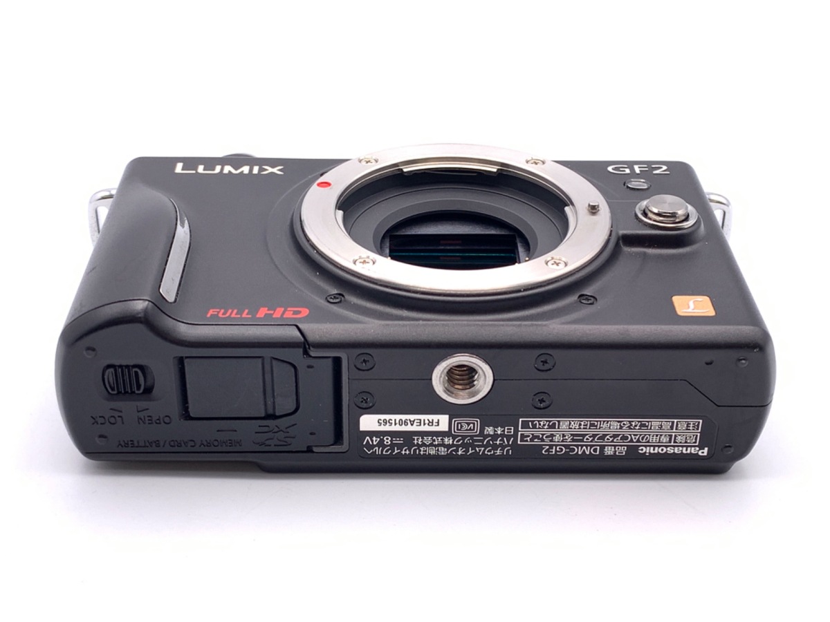 中古：AB(良品)】パナソニック LUMIX DMC-GF2-K ボディ ブラック