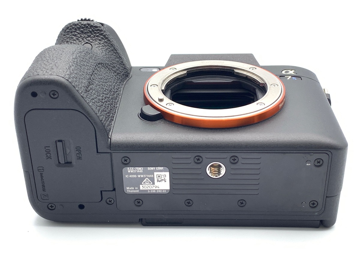 中古：AB(良品)】ソニー α7S III ボディ [ILCE-7SM3] | 2445360025023