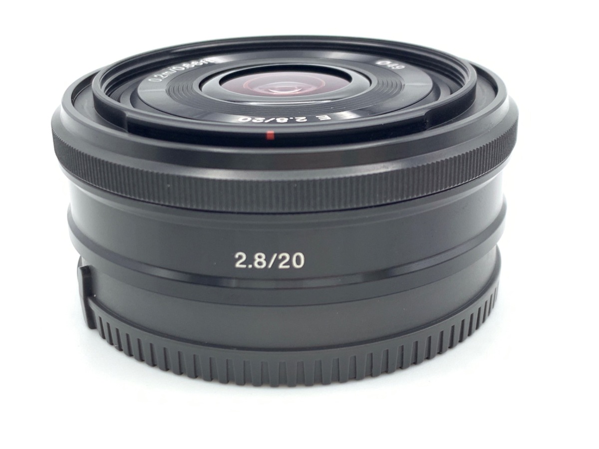 ソニー E 20mm F2.8 SEL20F28 プロテクタ等付き 美品 中古：A(美品)】ソニー E 20mm F2.8 [SEL20F28] | 2445360030225