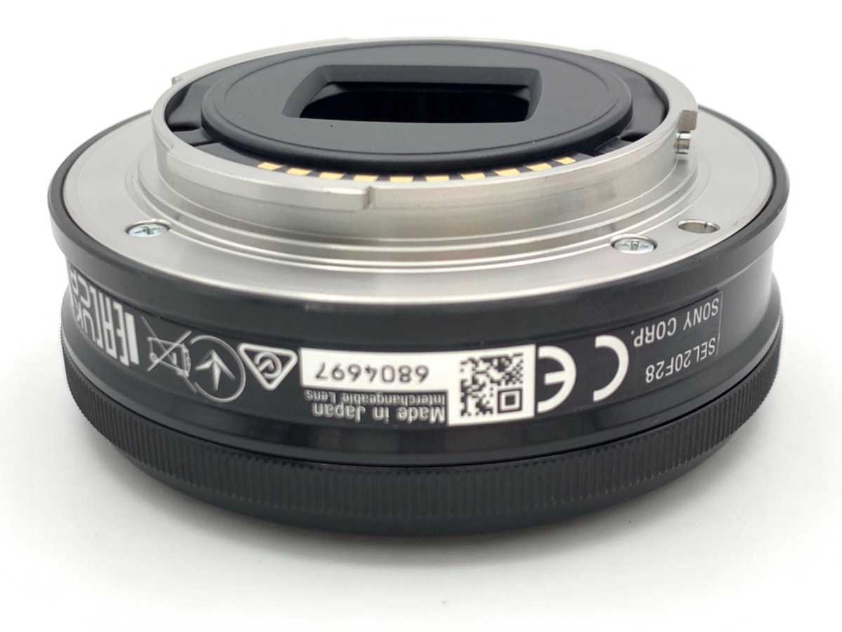 中古：A(美品)】ソニー E 20mm F2.8 [SEL20F28] | 2445360030225
