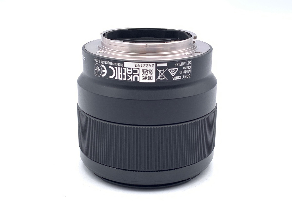 中古：A(美品)】ソニー FE 50mm F1.8 [SEL50F18F] | 2445360034827