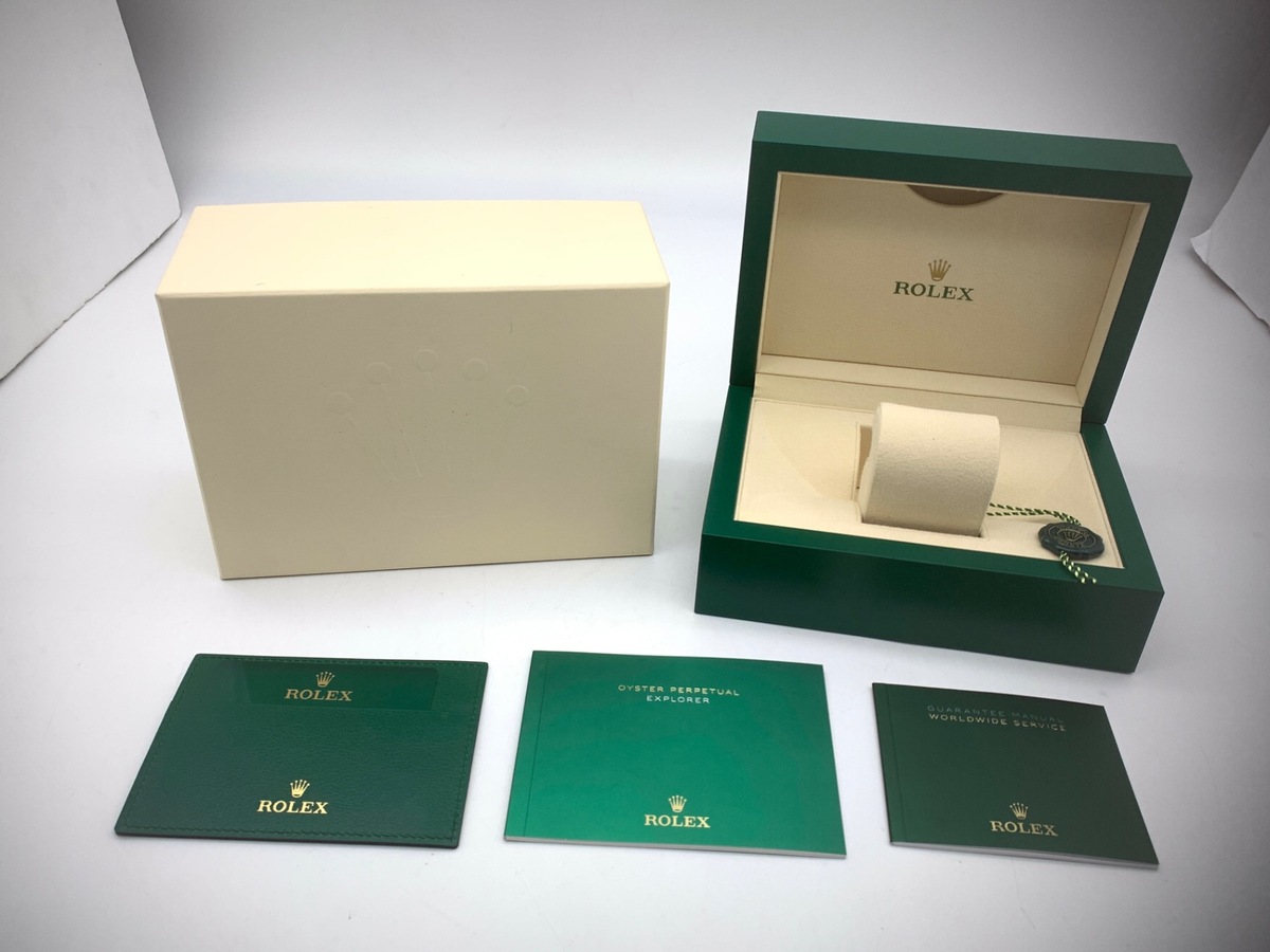 ロレックス(ROLEX) エクスプローラーI ブラック 124270 ステンレススティール