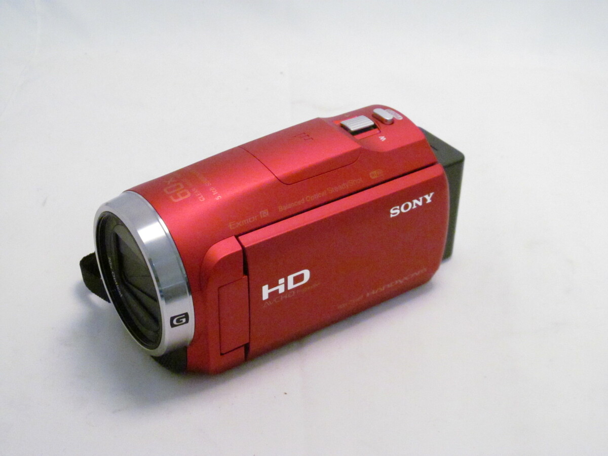 ■ 美品 ■ SONY HDR-CX680 レッド 0331 レンタル]ソニー SONY HDR-CX680 三脚セット | ビデオカメラ レンタル