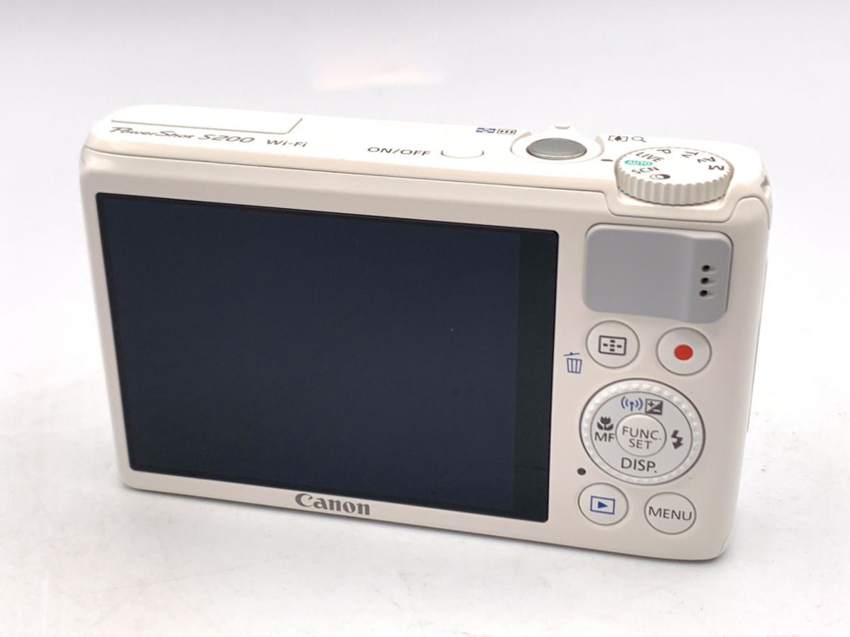 中古：A(美品)】キヤノン PowerShot S200 ホワイト | 2445360037262