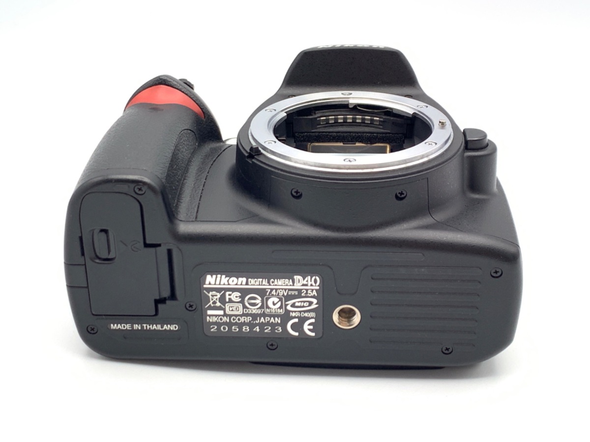 中古】ニコン D40 ブラックボディ｜｜カメラのキタムラネットショップ