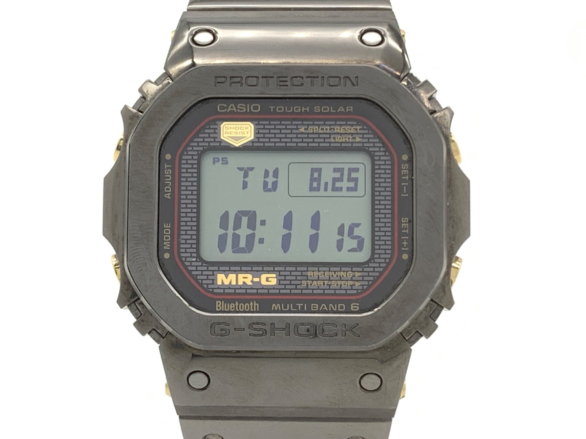 カシオ G-SHOCK ブラック MRG-B5000B-1JR チタン