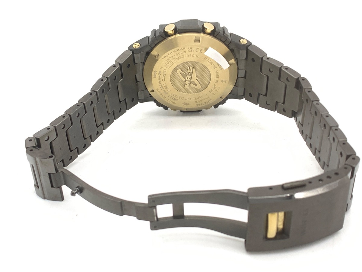 カシオ G-SHOCK ブラック MRG-B5000B-1JR チタン