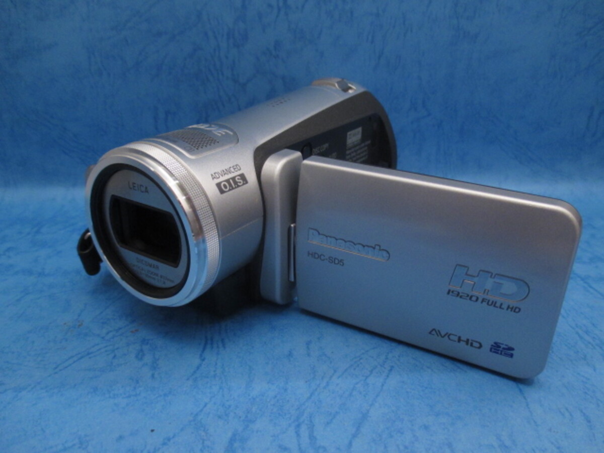中古】パナソニック HDC-SD5 SDカードハイビジョン｜｜カメラの