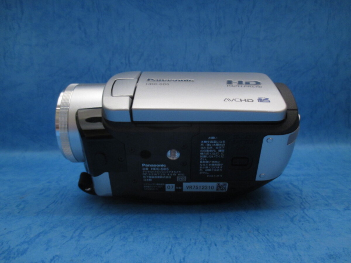 中古】パナソニック HDC-SD5 SDカードハイビジョン｜｜カメラの