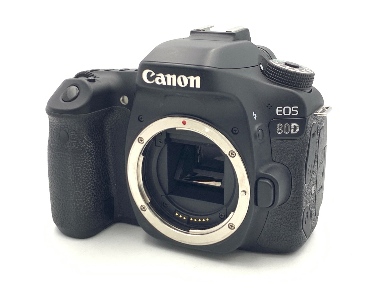 N*a様 中古）キヤノン　デジタル一眼レフカメラEOS80D ボディ&レンズ2本 中古：B(並品)】キヤノン EOS 80D ボディ | 2445360053057