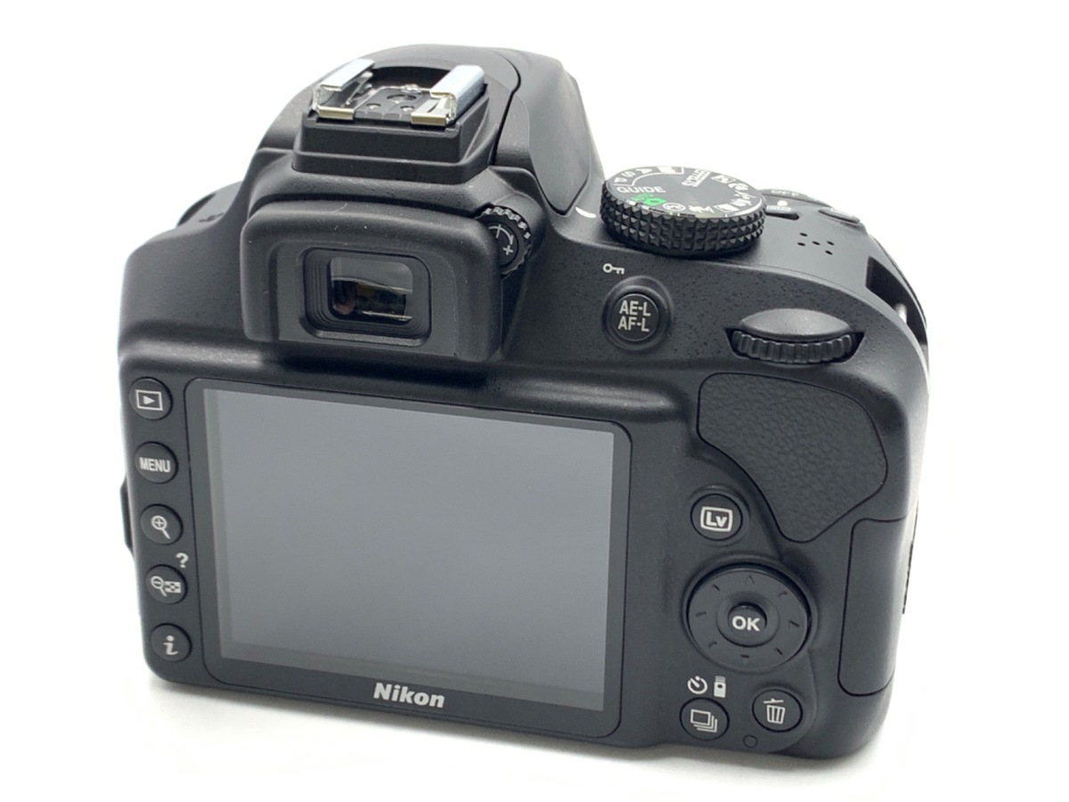 中古：B(並品)】ニコン D3400 ボディ ブラック | 2445370017872