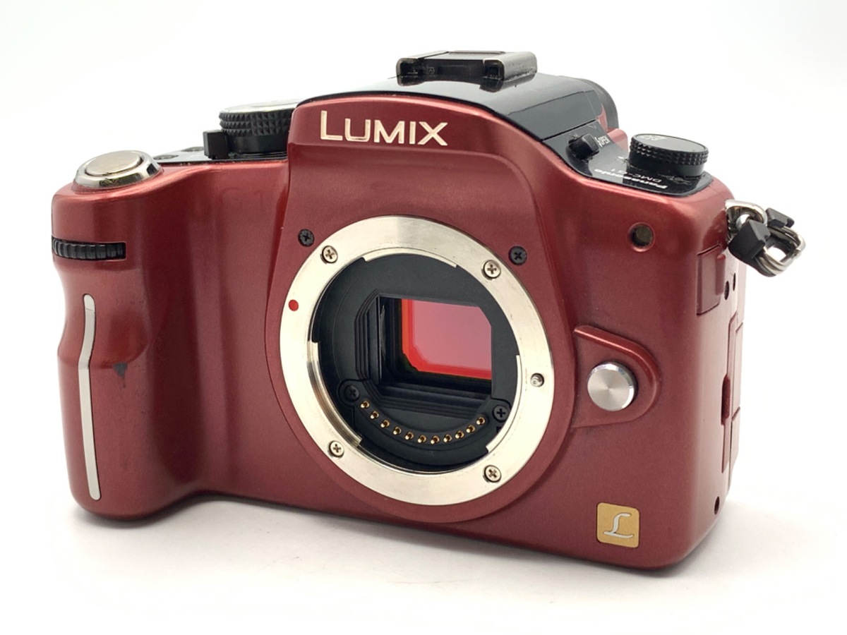 【中古】パナソニック DMC-G1 ボディ コンフォートレッド