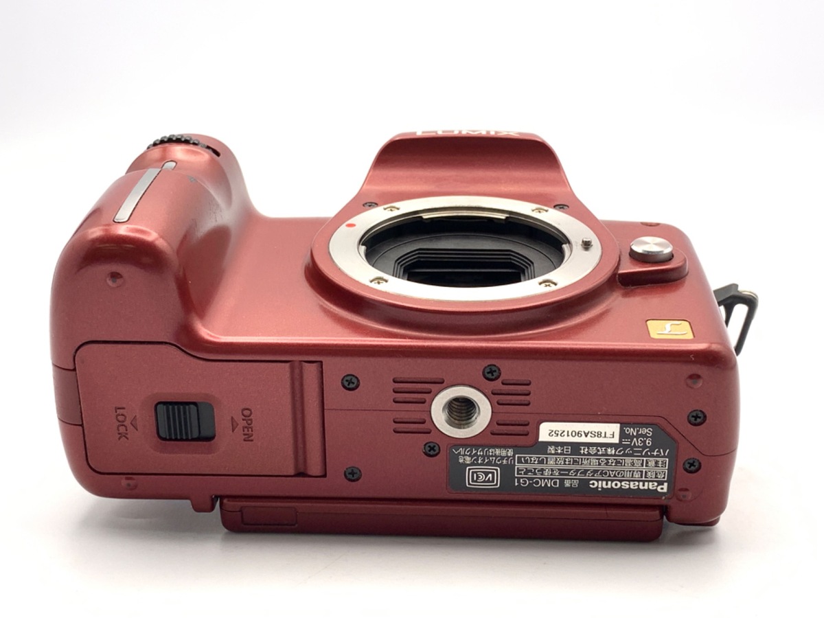 【中古】パナソニック DMC-G1 ボディ コンフォートレッド