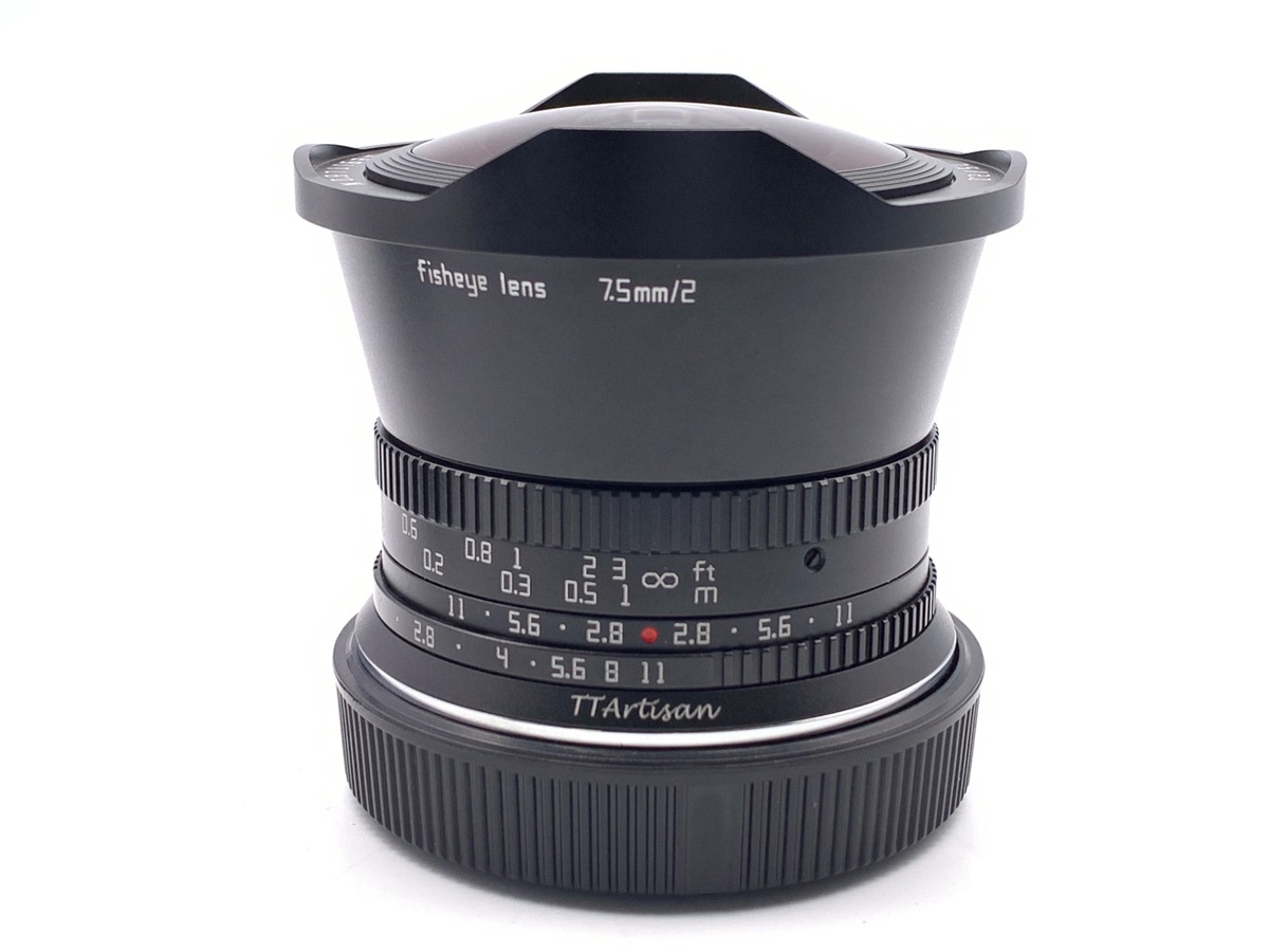 中古：A(美品)】銘匠光学 TTArtisan 7.5mm f/2 C Fisheye キヤノンRF用 