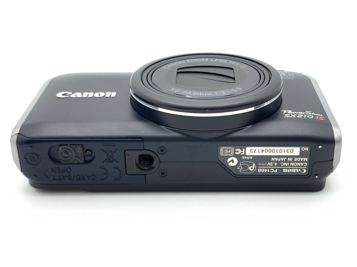 中古】キヤノン PowerShot SX210 IS ブラック｜｜カメラのキタムラ