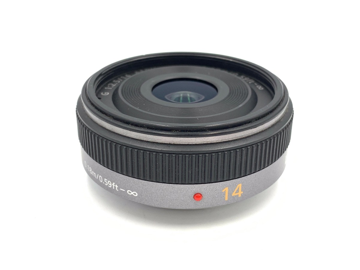 中古：B(並品)】パナソニック LUMIX G 14mm/F2.5 ASPH [H-H014