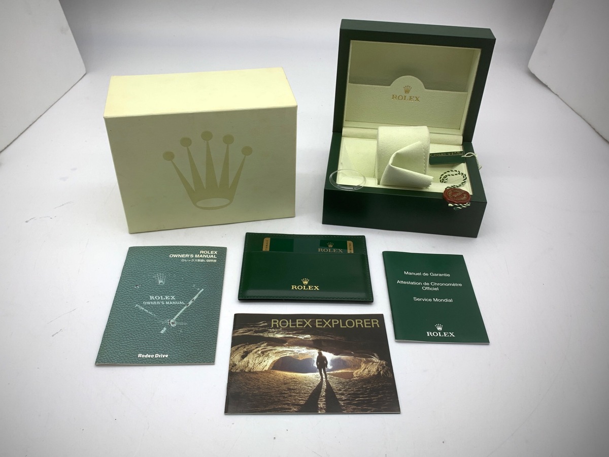 ロレックス(ROLEX) エクスプローラーI ブラック 114270 ステンレススティール