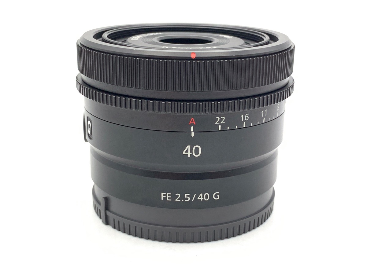 【極美品】SONY FE 40mm F2.5 G SEL40F25G FE 40mm F2.5 G SEL40F25G 中古価格比較 - 価格.com