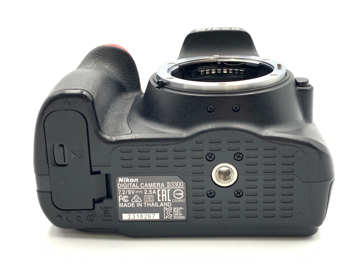 中古：B(並品)】ニコン D3300 ボディ ブラック | 2445390031230