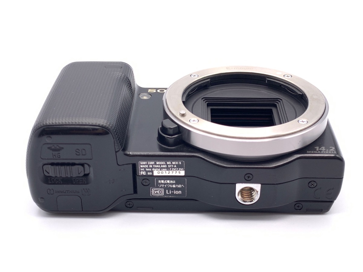 中古：B(並品)】ソニー α NEX-5 ボディ ブラック | 2445390031292