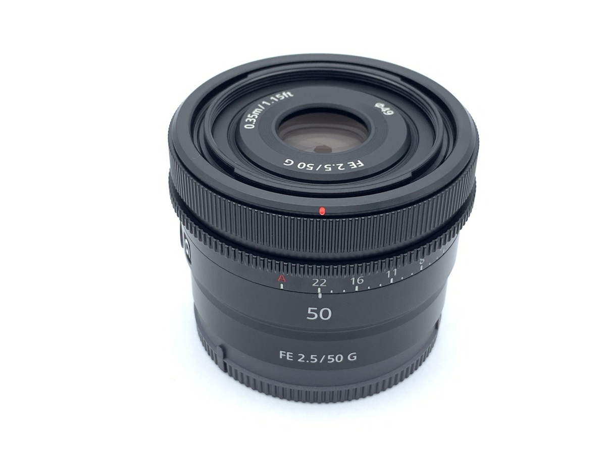 SONY FE50mm F2.5G SEL50F25G【美品】 FE 50mm F2.5 G SEL50F25G 中古価格比較 - 価格.com