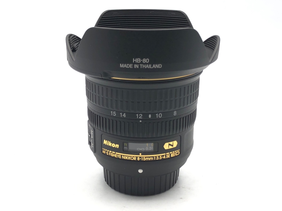 ニコン AF-S Fisheye 8-15mm f/3.5-4.5E ED