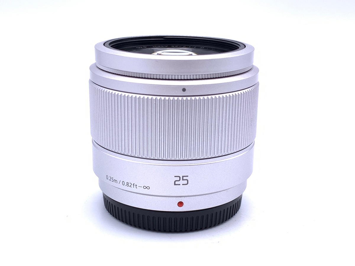 Panasonic LUMIXG 25mm F1.7 単焦点レンズ [美品中古] LUMIX G 25mm/F1.7 ASPH. H-H025-S [シルバー] 中古価格比較 - 価格.com