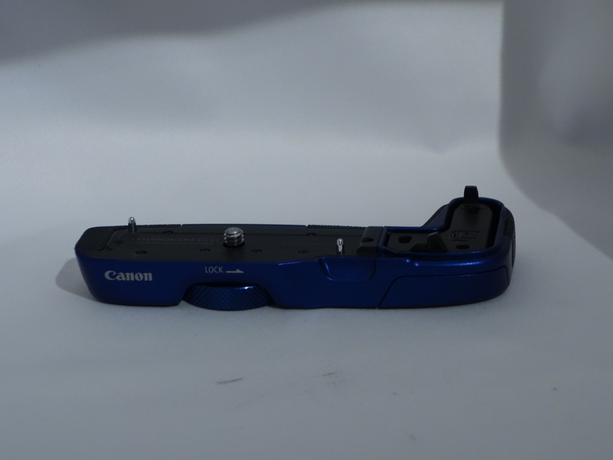 中古：AB(良品)】キヤノン EG-E1 BL エクステンショングリップ ブルー