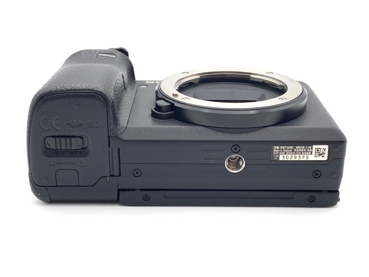中古　美品　ソニー α6400 ボディ ブラック [ILCE-6400 B] 中古：B(並品)】ソニー α6400 ボディ ブラック [ILCE-6400 B