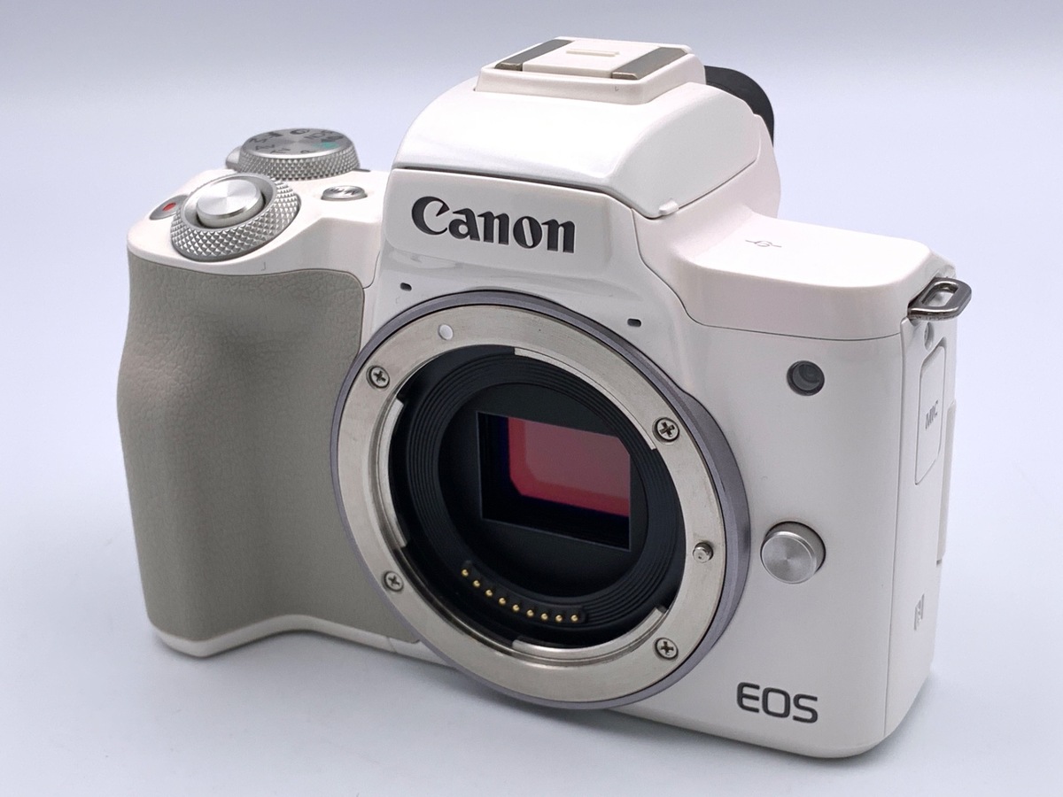 中古：B(並品)】キヤノン EOS Kiss M ボディ ホワイト | 2445410053723