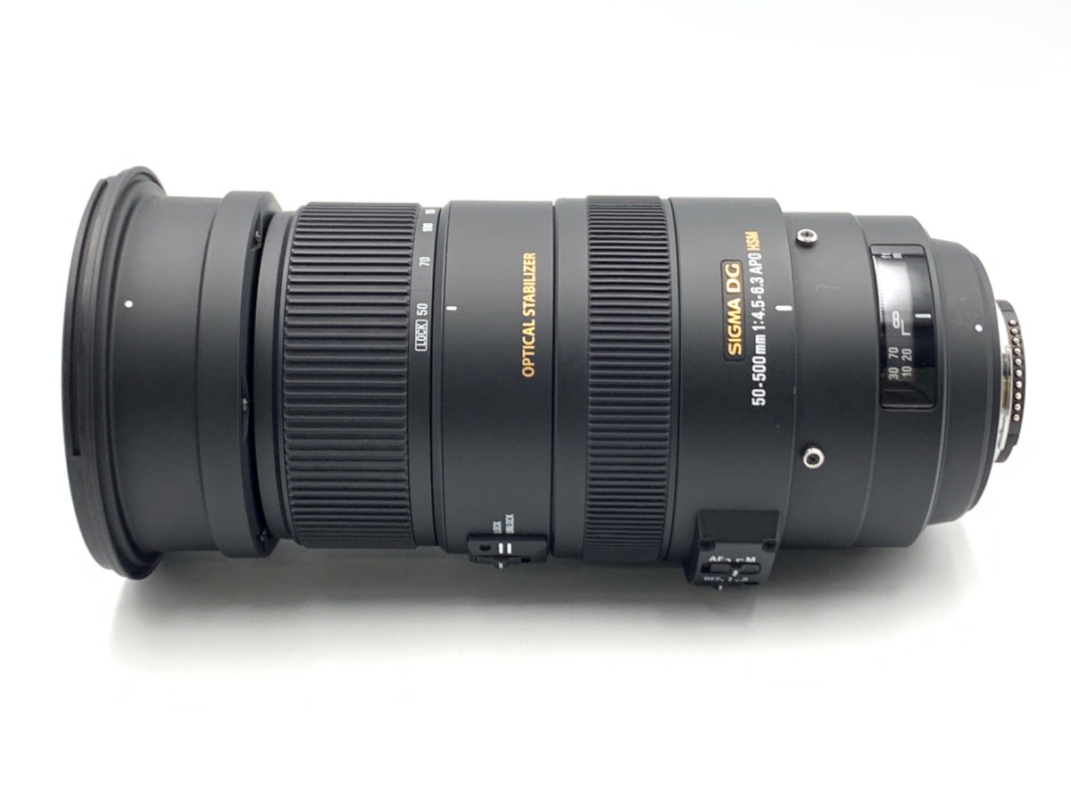 ほぼ未使用DG50-500 4.5-6.3 APO HSM NIKON C683 Amazon.co.jp: SIGMA 超望遠ズームレンズ APO 50-500mm F4.5-6.3