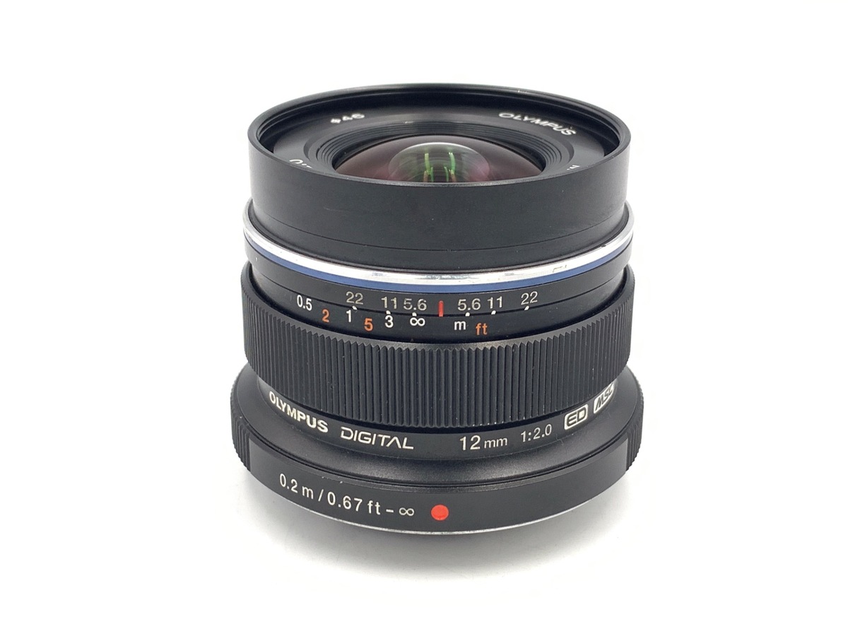 中古：B(並品)】オリンパス M.ZUIKO DIGITAL ED 12mm F2.0 ブラック