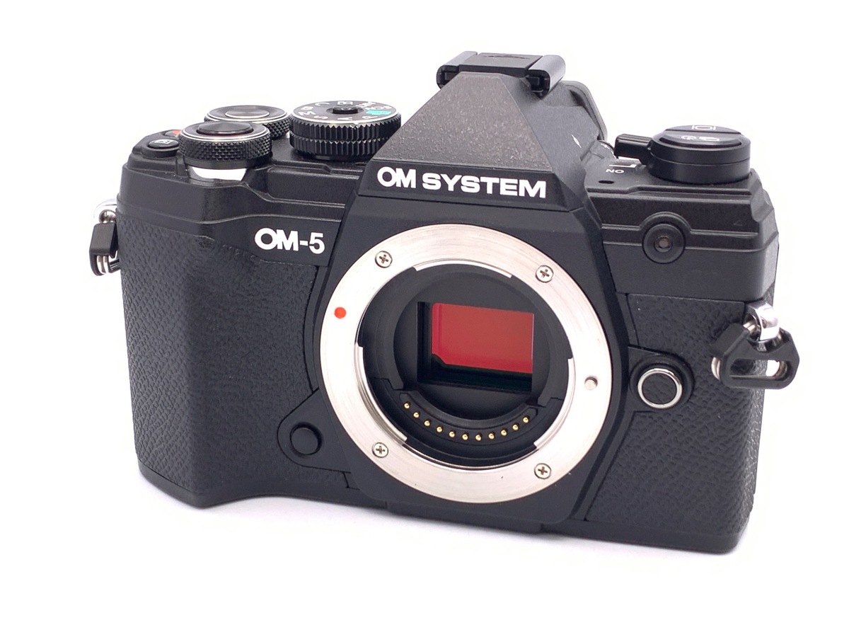 OLYMPUS - 【中古】(オーエムシステム) OM SYSTEM OM-5 ボデイ ブラツク 中古：A(美品)】OM SYSTEM OM-5 ボディ ブラック | 2445430027339