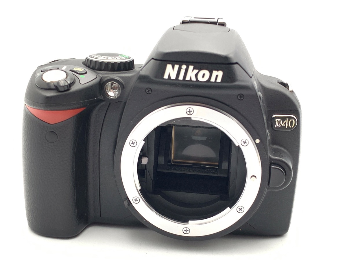 中古：B(並品)】ニコン D40 ブラックボディ | 2445430032555