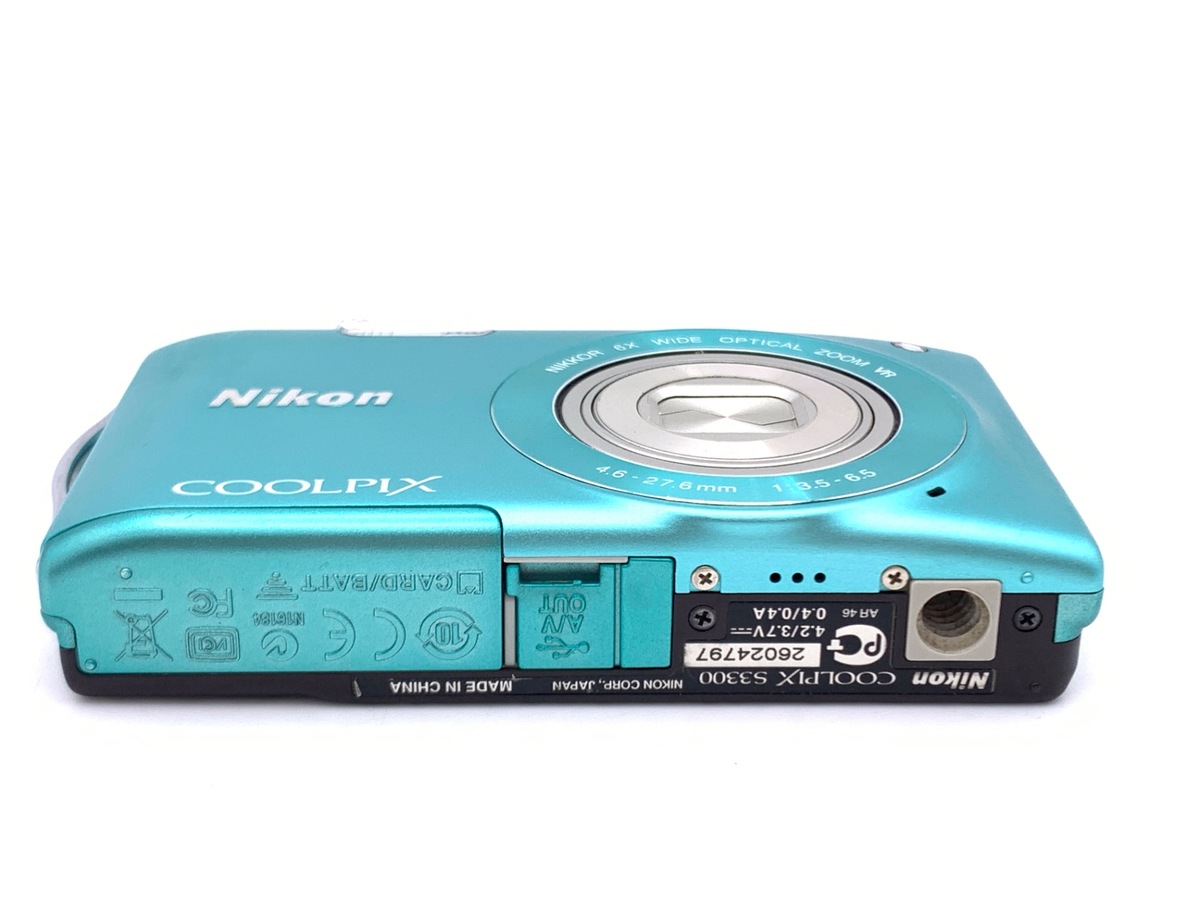 中古】ニコン COOLPIX S3300 ミントグリーン｜｜カメラのキタムラ