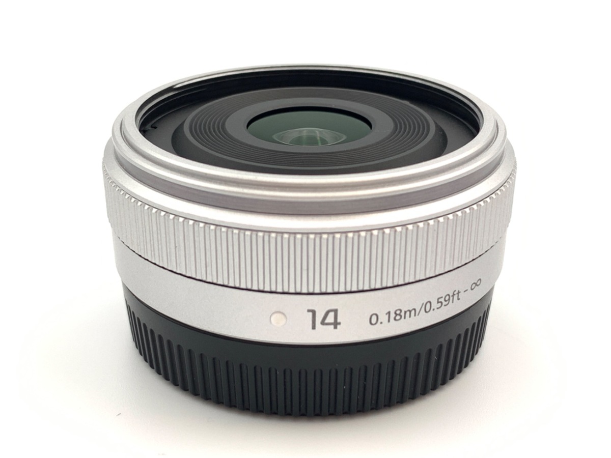 中古】パナソニック LUMIX G 14mm F2.5 II ASPH. [H-H014A] シルバー