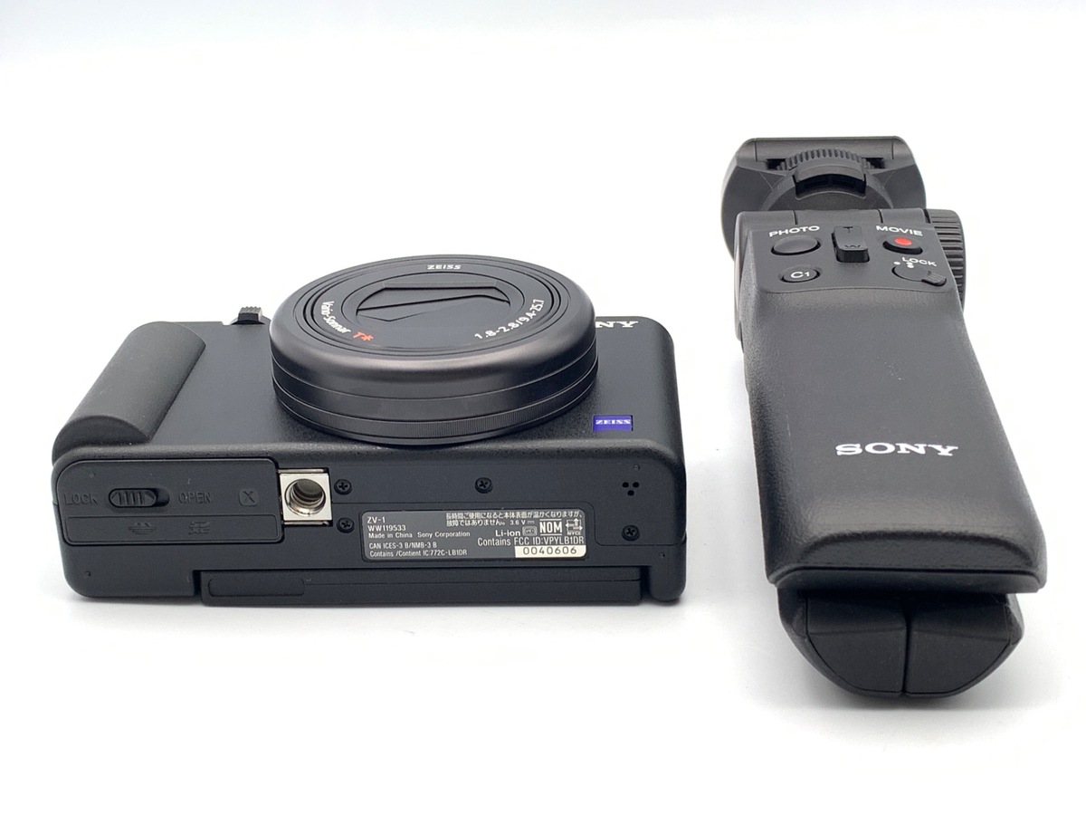 中古】ソニー VLOGCAM ZV-1G B シューティンググリップキット ブラック
