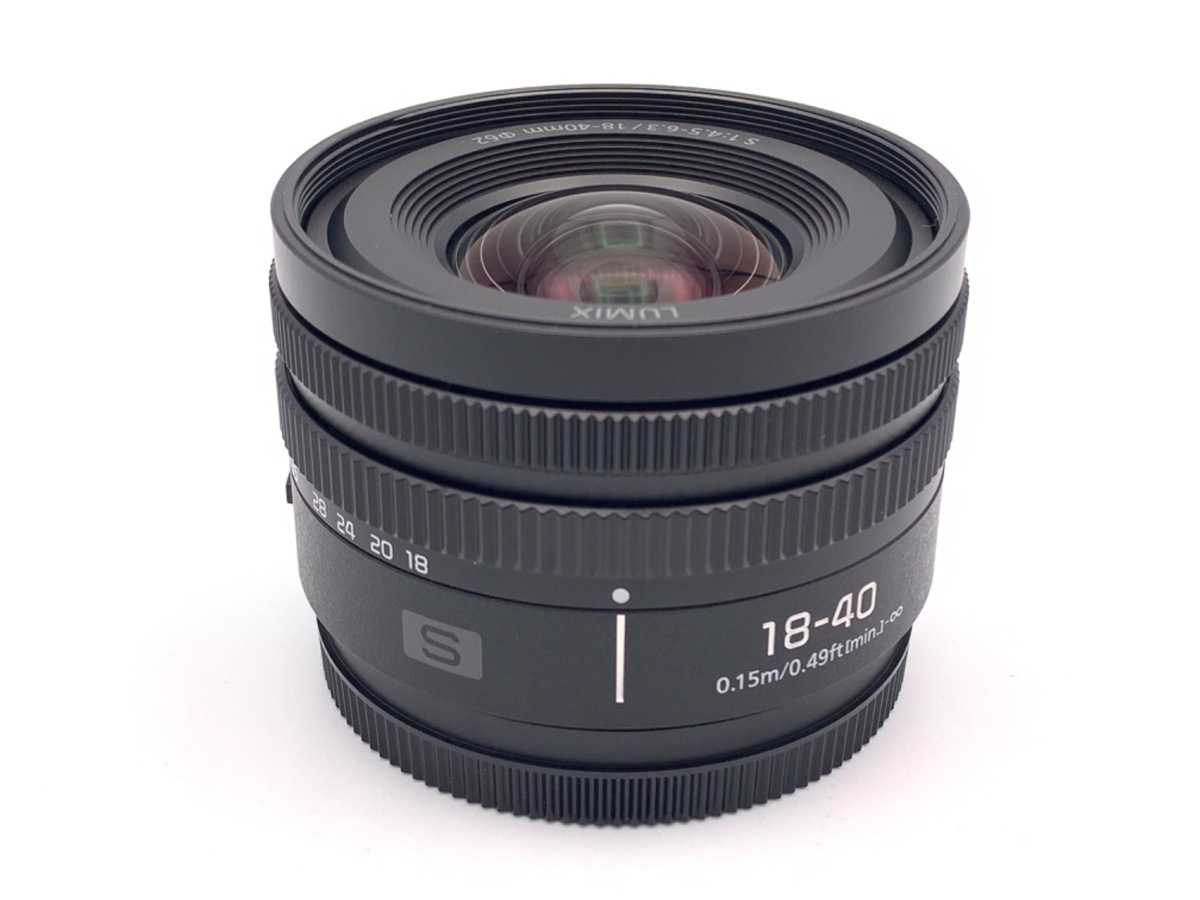 LUMIX S 18-40mm F4.5-6.3 S-R1840 中古価格比較 - 価格.com