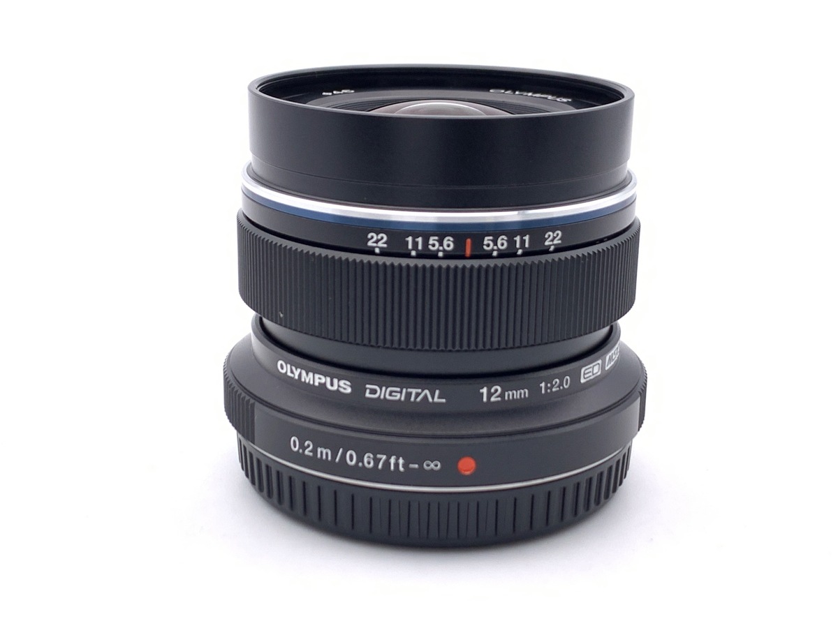 中古：AB(良品)】オリンパス M.ZUIKO DIGITAL ED 12mm F2.0 ブラック